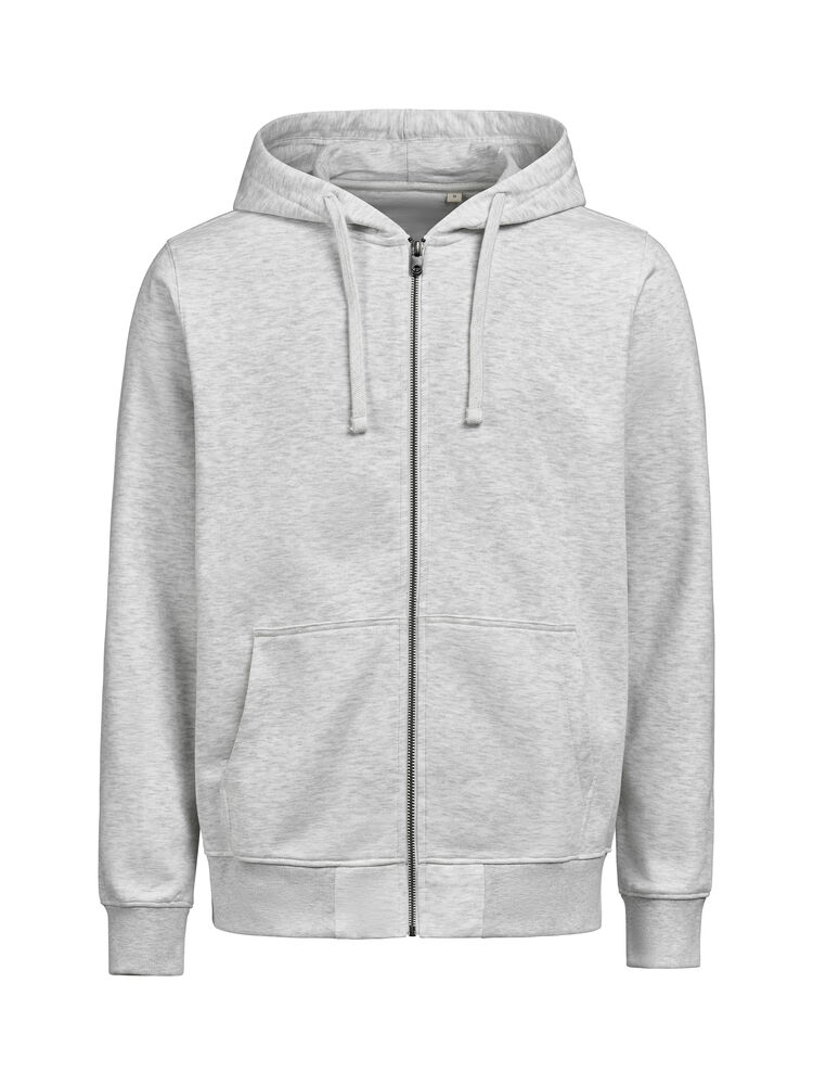 UM Full Zip Hoodie (OCS-RCS) 
Regular Fit Unisex från Untagged Movement i Ash grey melange