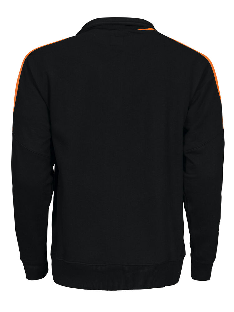 Projob 2123 SWEATSHIRT - Black/Orange [9917] / XS
