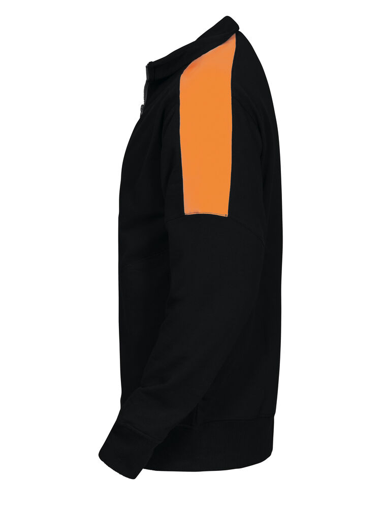 Projob 2123 SWEATSHIRT - Black/Orange [9917] / XS