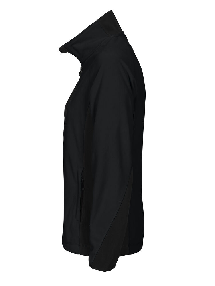 Projob 2326 MICROFLEECEJAKKE DAME - Black/Yellow [99] / XS