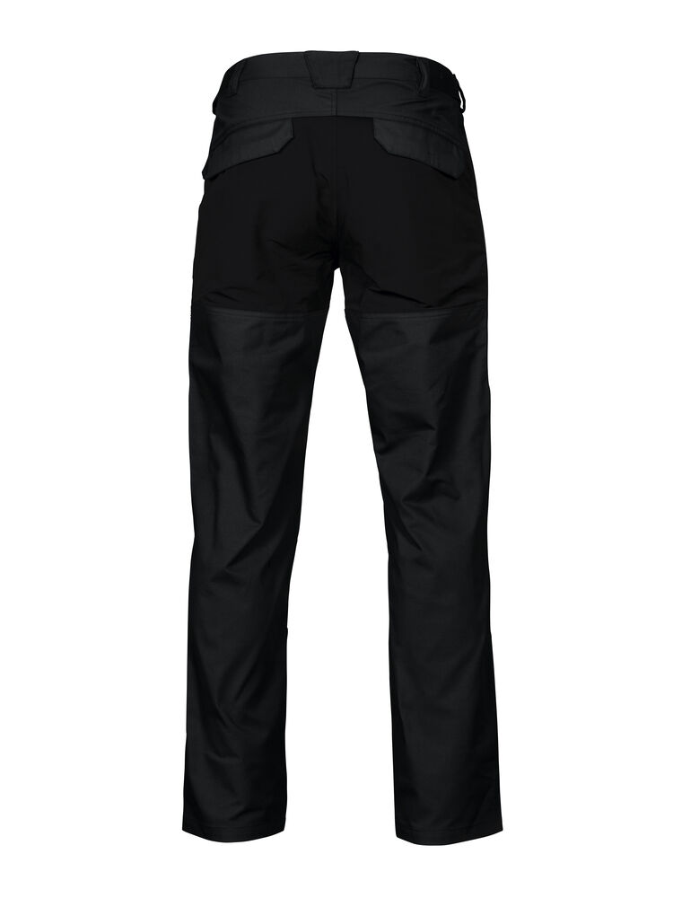 Projob 2520 BUKS MED STRETCHPANELER - Black/Yellow [99] / C44