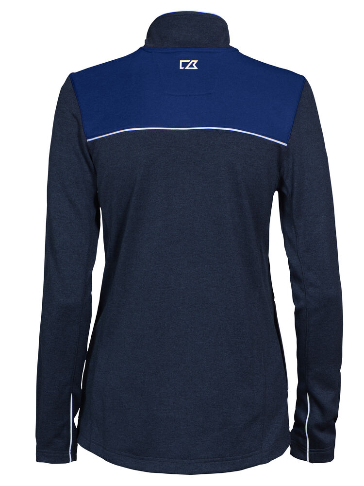 Cutter & Buck Winthrop Performance Full Zip Ladies - Navy Melange [554] / XS