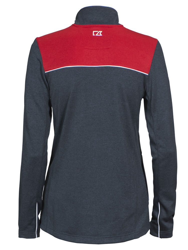 Cutter & Buck Winthrop Performance Full Zip Ladies - Anthracite Melange [955] / XS