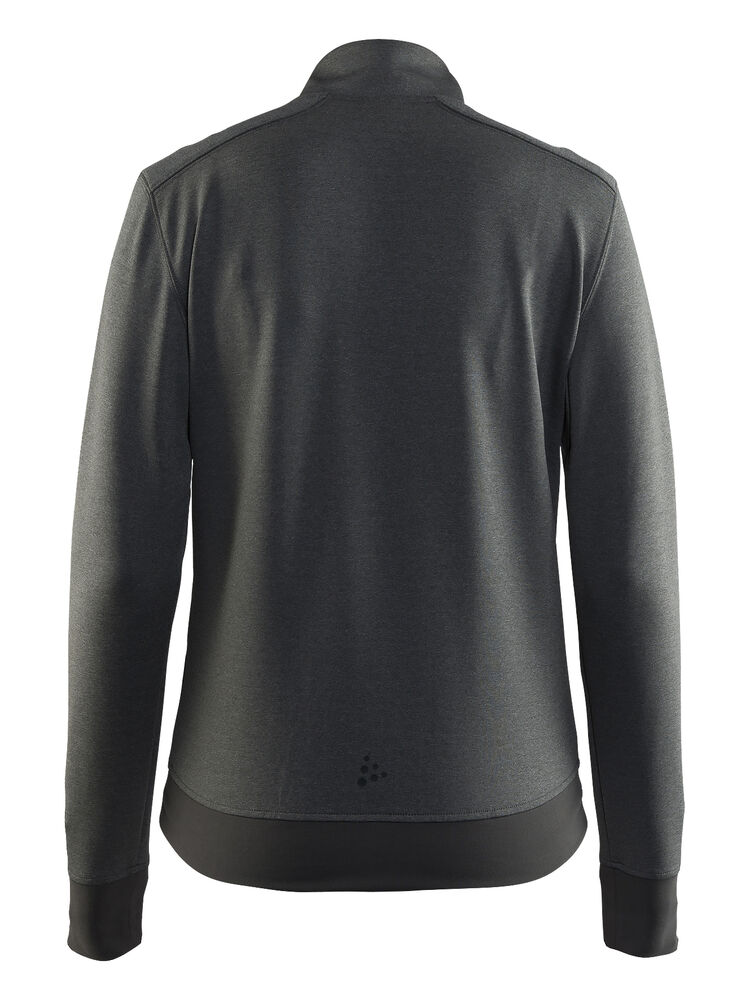 Craft Noble Zip Jacket W - Darkgrey melange [2975] / XS