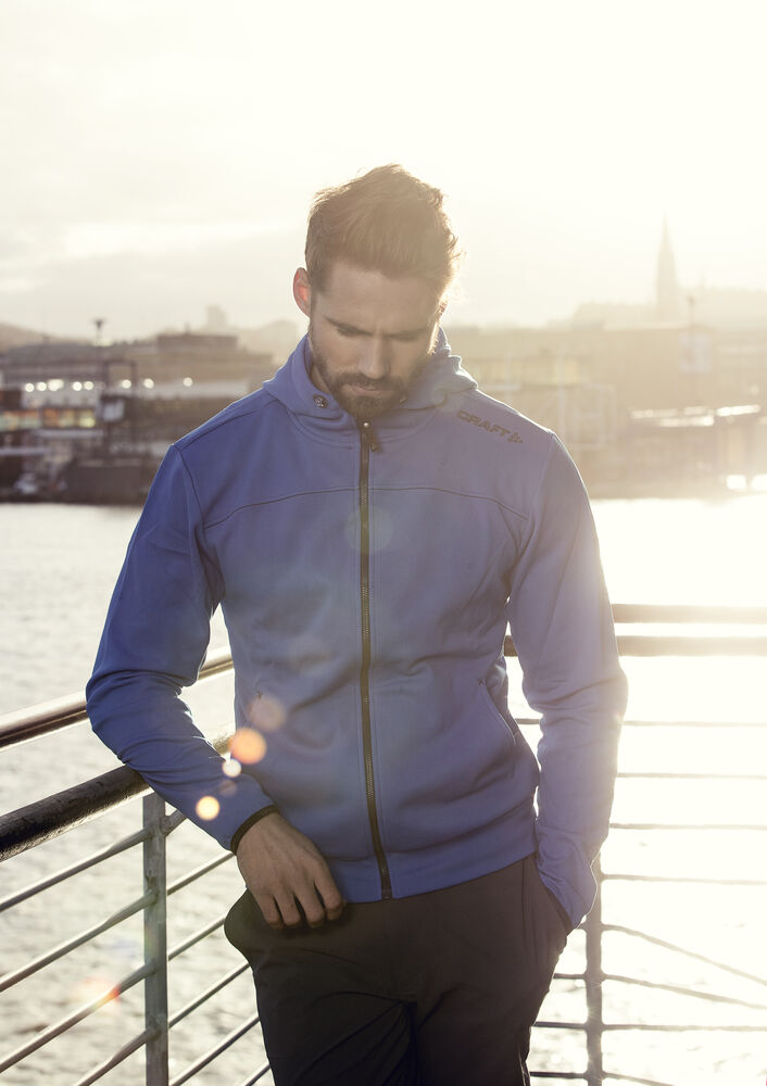 Craft Leisure Full Zip Hood M - Sweden Blue [2336] / XS