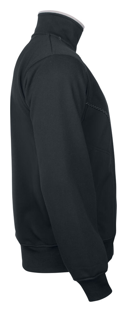 Projob 2121 SWEATSHIRT MED LYNLÅS - Black/Yellow [99] / XS