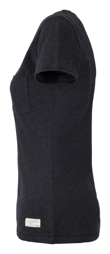 Cutter & Buck Pacific City Tee Ladies - Anthracite Melange [955] / XS