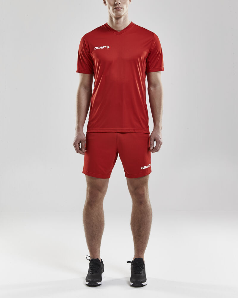 Craft Squad Go Short Solid M - Bright Red [1430] / XS