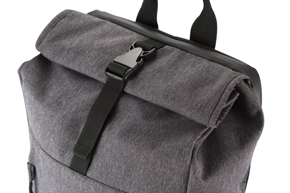 Clique Roll-Up Backpack - Anthracite Melange [955] / Onesize