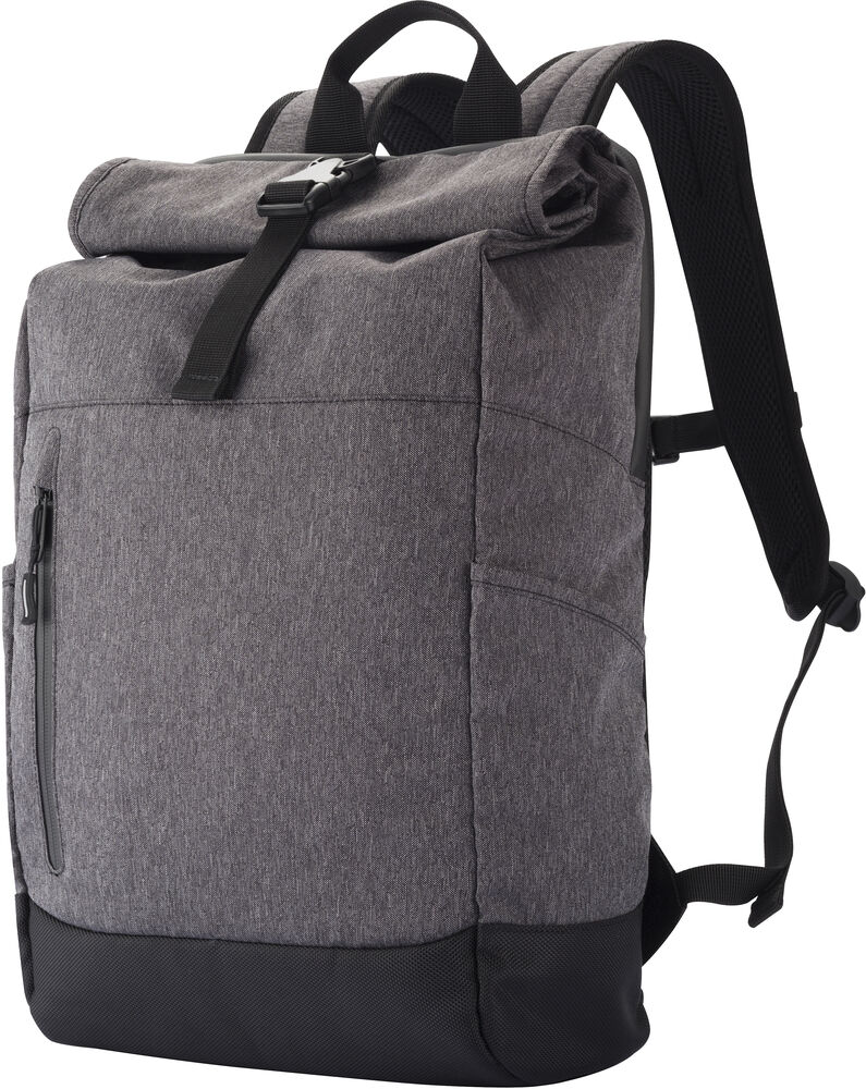 Clique Roll-Up Backpack - Anthracite Melange [955] / Onesize
