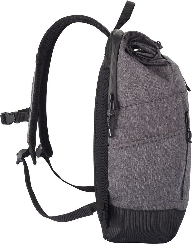 Clique Roll-Up Backpack - Anthracite Melange [955] / Onesize