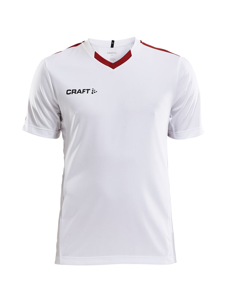 Progress Jersey Contrast M från Craft i Vit/Bright red