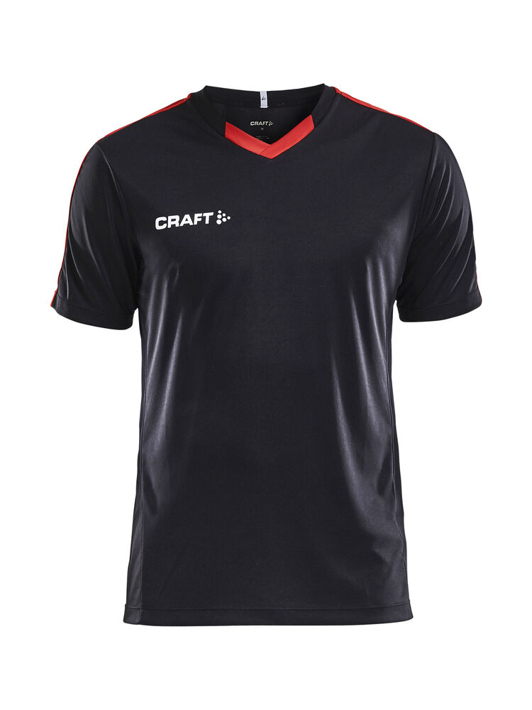 Craft Progress Jersey Contrast M - Black/Bright Red [9430] / XS