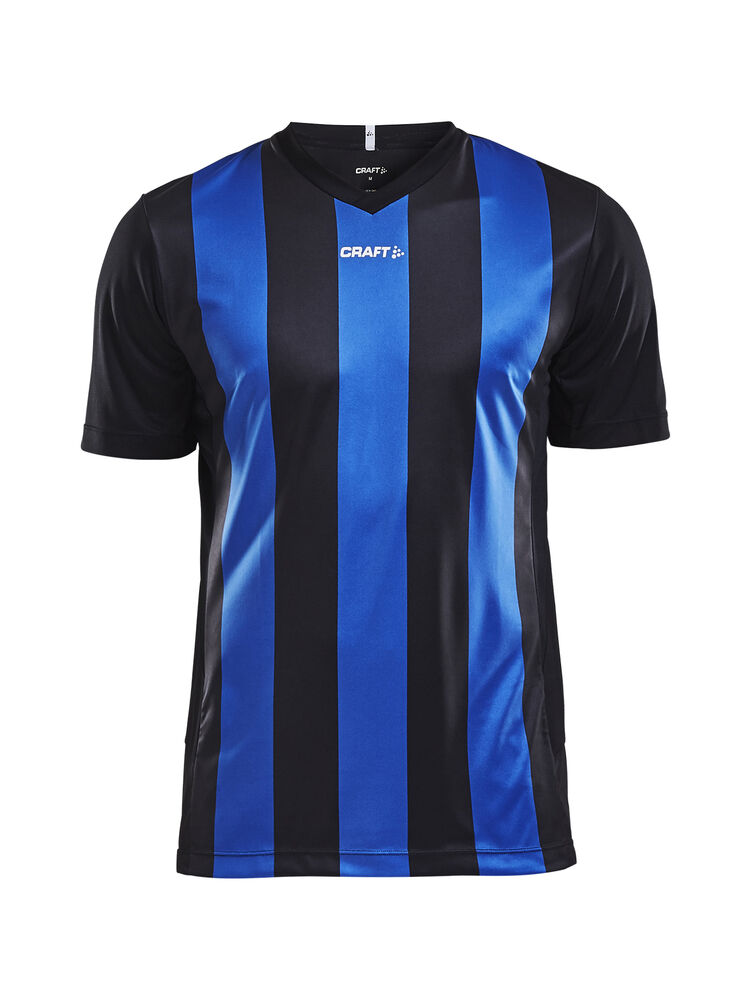 Progress Jersey Stripe M från Craft i Svart/Royal blue