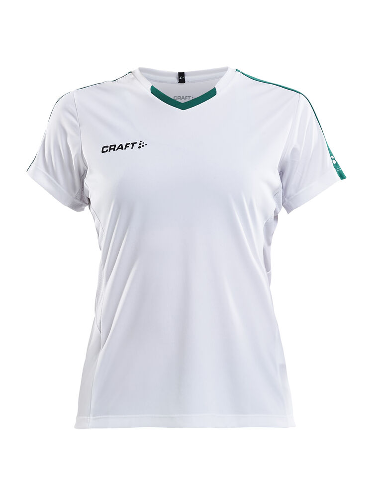 Progress Jersey Contrast W från Craft i Vit/Team green