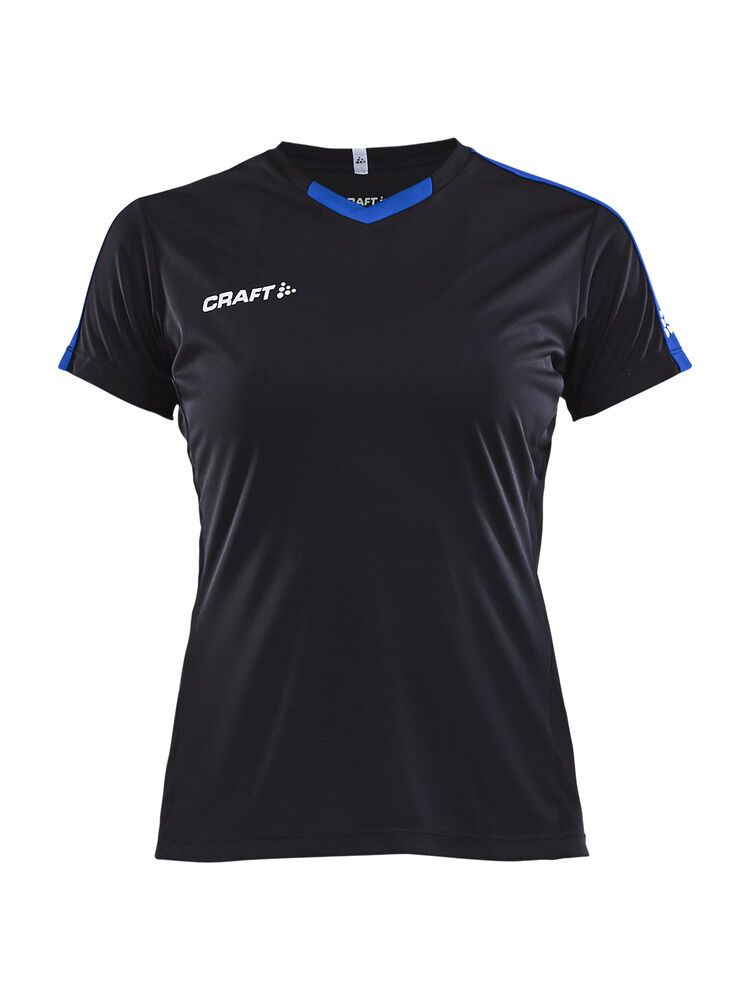 Progress Jersey Contrast W från Craft i Svart/Royal blue