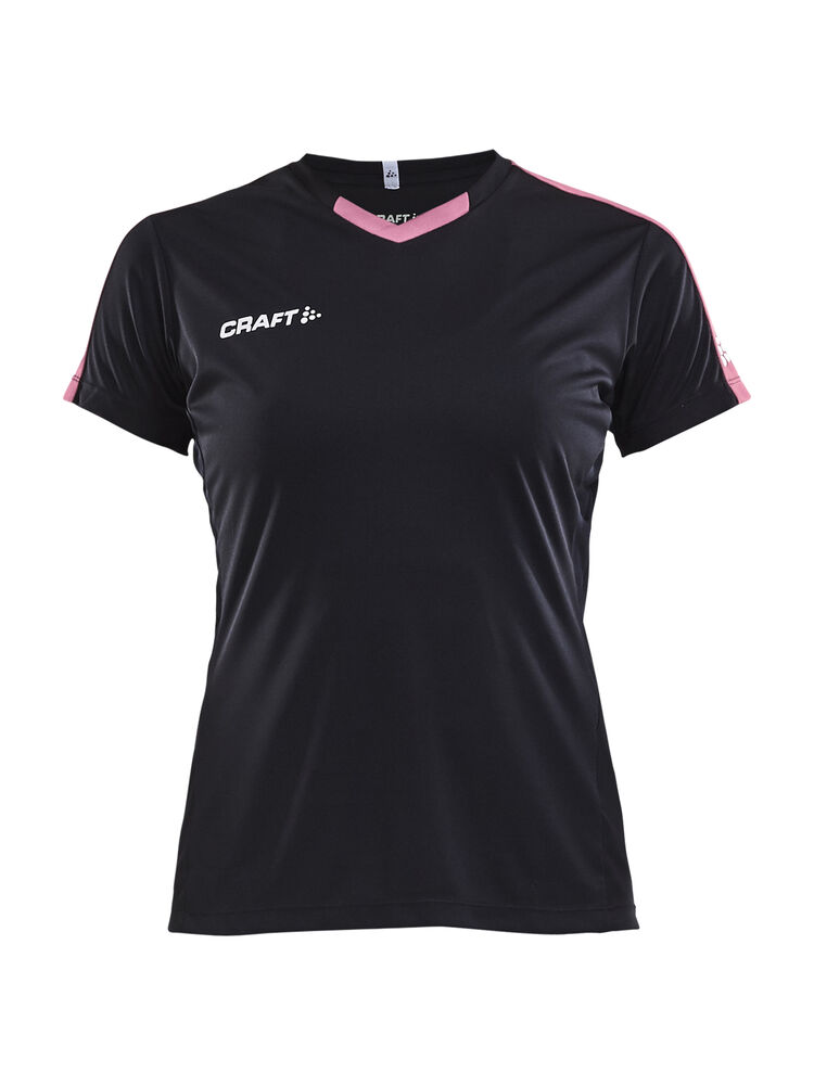 Progress Jersey Contrast W från Craft i Svart/Pop