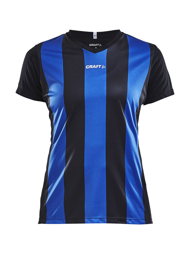 Progress Jersey Stripe W från Craft i Svart/Royal blue