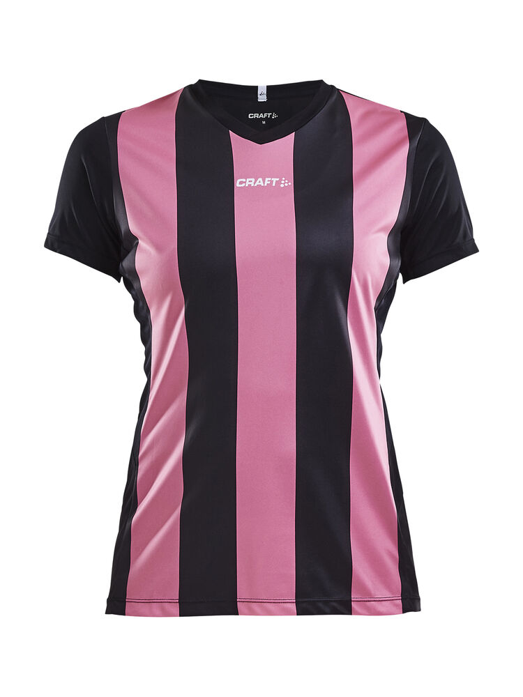 Progress Jersey Stripe W från Craft i Svart/Pop