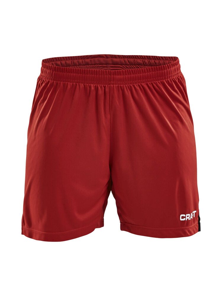 Progress Short Contrast W från Craft i Bright red/Svart