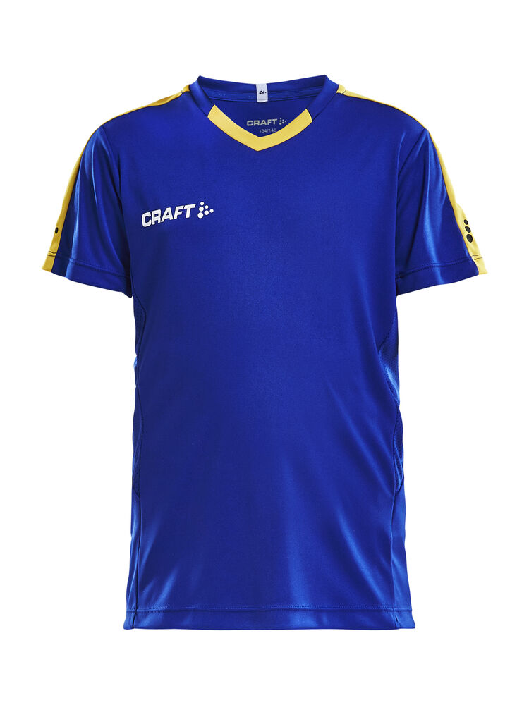 Progress Jersey Contrast Jr från Craft i Club cobolt/Sweden yellow