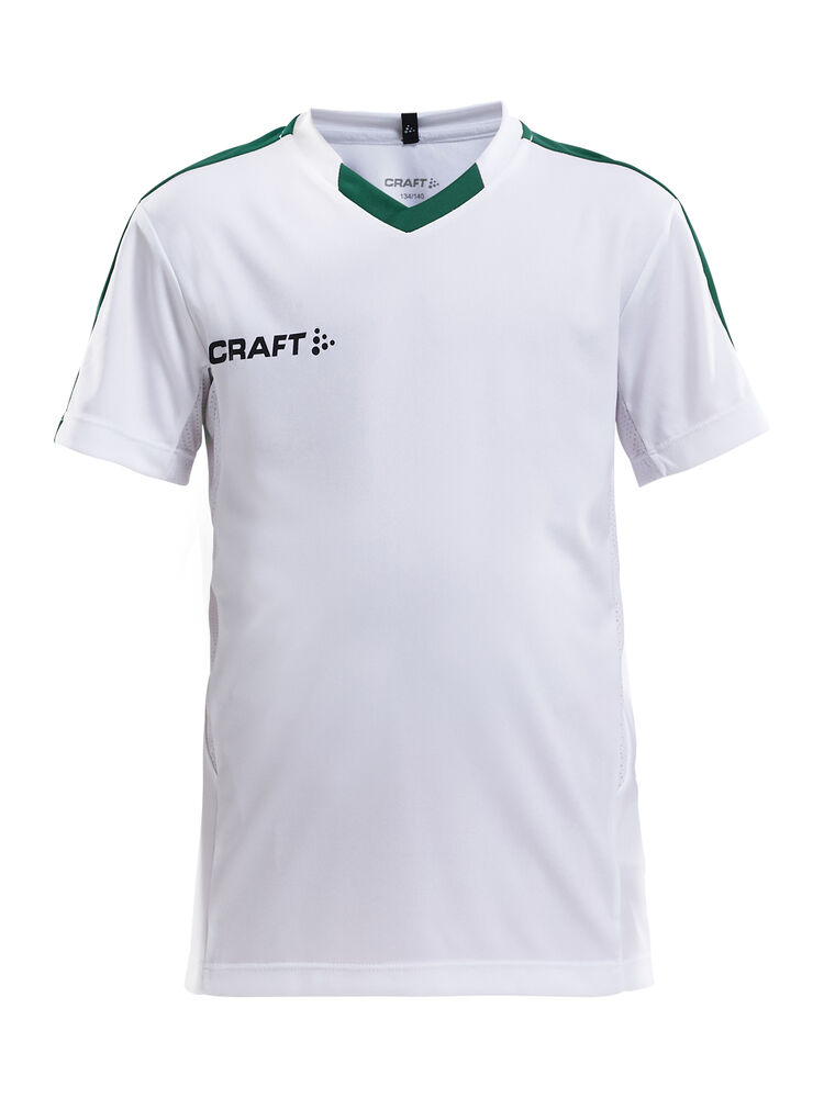 Progress Jersey Contrast Jr från Craft i Vit/Team green