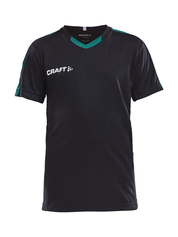 Progress Jersey Contrast Jr från Craft i Svart/Team green