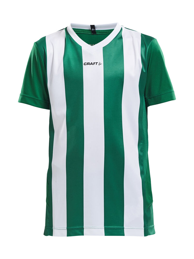 Progress Jersey Stripe Jr från Craft i Team green