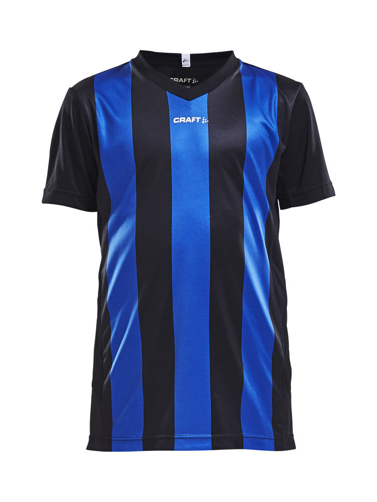 Progress Jersey Stripe Jr från Craft i Svart/Royal blue
