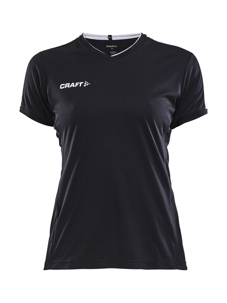 Craft Progress Practise Tee W - Black/White [9900] / XS