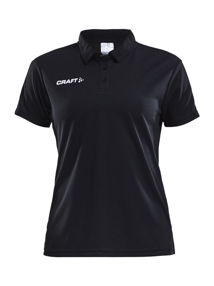 Craft Progress Polo Pique W - Black/White [9900] / XS