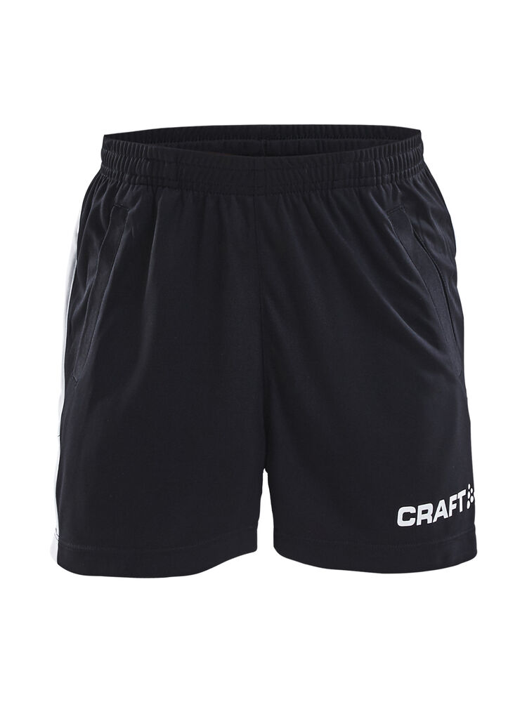 Craft Progress Practise Shorts Jr - Black/White [9900] / 122/128