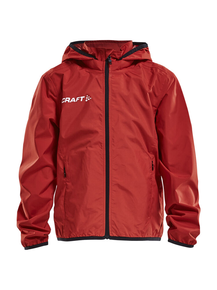 Craft Jacket Rain Jr - Bright Red [1430] / 122/128