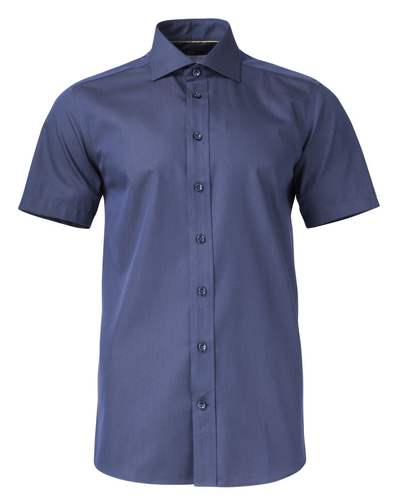 YB50 Twill S/S Slim från J.Harvest & Frost i Marinblå