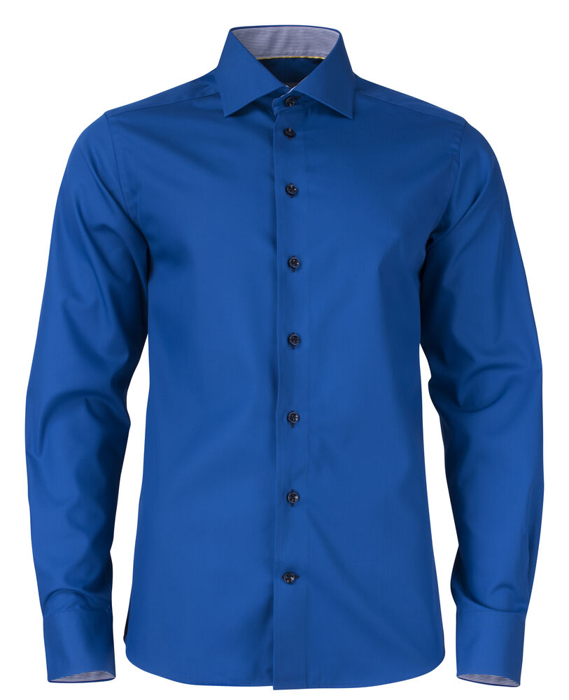 YB51 Twill Slim från J.Harvest & Frost i Royalblå/Marinblå