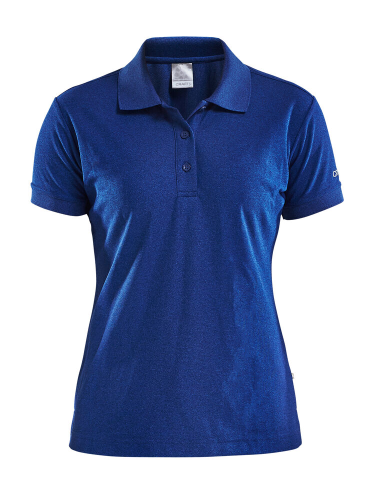 Polo Shirt Pique Classic W från Craft i Deep melange