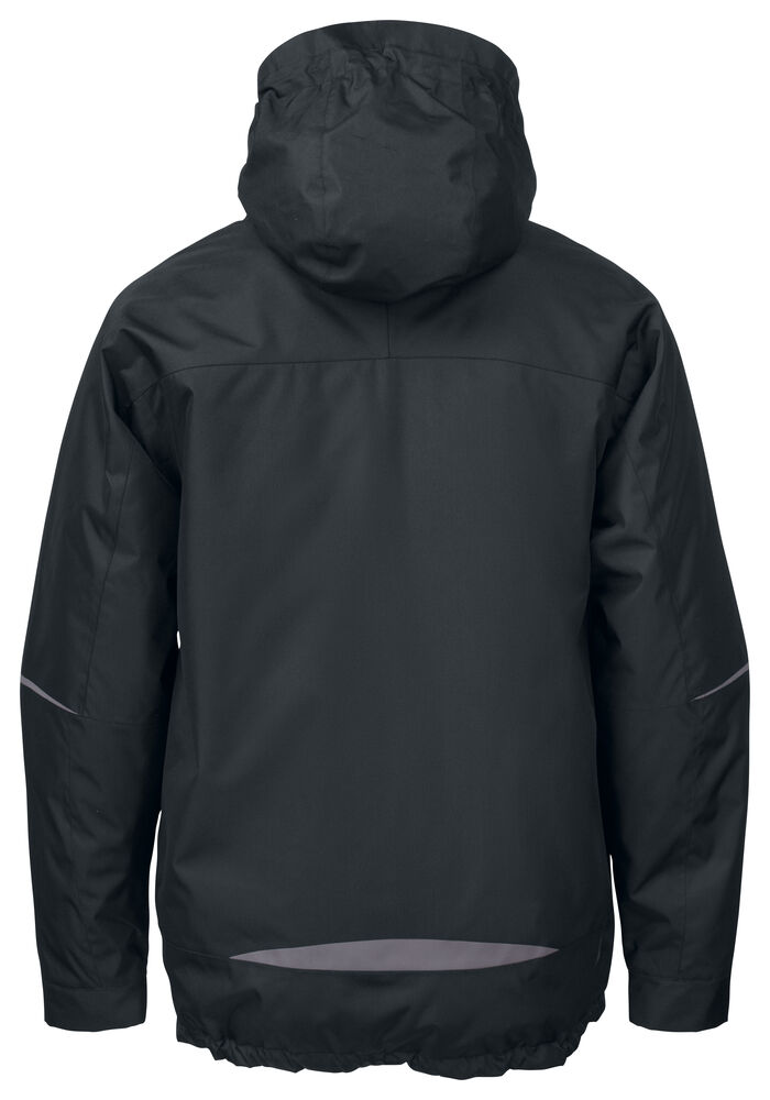 Projob 4423 FORET JAKKE MED EKSTRA LÆNGDE - Black/Yellow [99] / XS