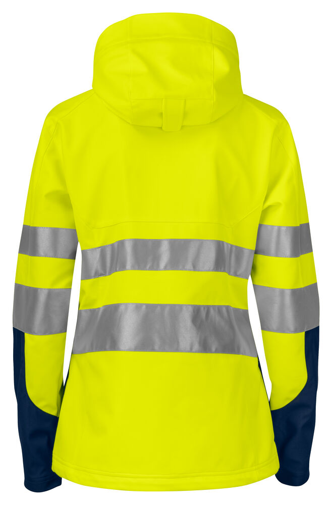 Projob 6423 JAKKE DAME EN ISO 20471-KLASSE 3/2 - Yellow/Navy [10] / XS