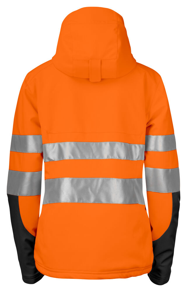 Projob 6424 FORET JAKKE DAME EN ISO 20471 KLASSE 3/2 - Orange/Black [1799] / XS