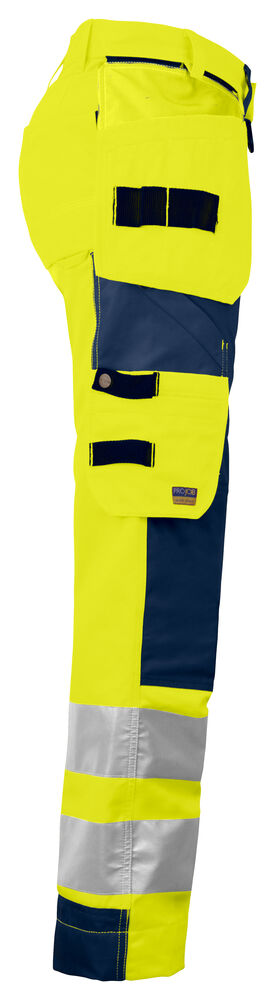 Projob 6519 BUKS, DAME, EN ISO 20471 KLASSE 2 - Yellow/Navy [10] / C32