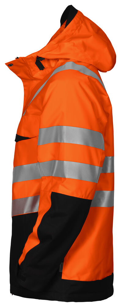 Projob 6418 FORET JAKKE EN ISO 20471 KLASSE 3 - Orange/Black [1799] / XS