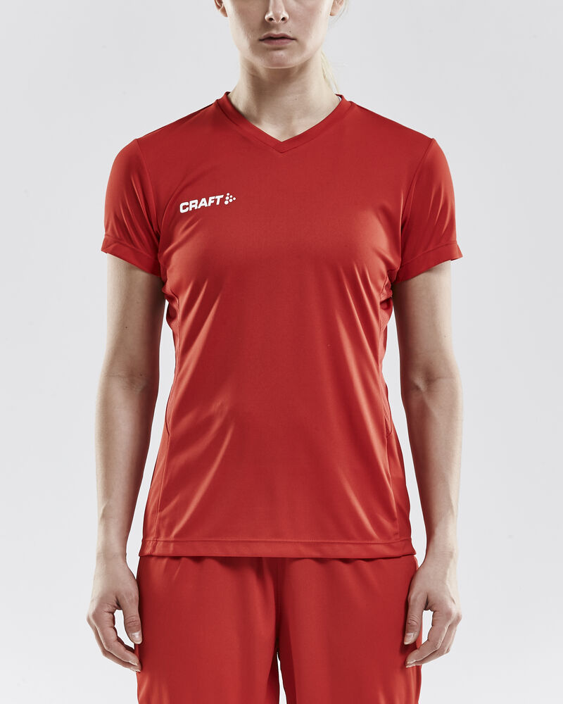 Craft Squad Go Jersey Solid W - Bright Red [1430] / XS