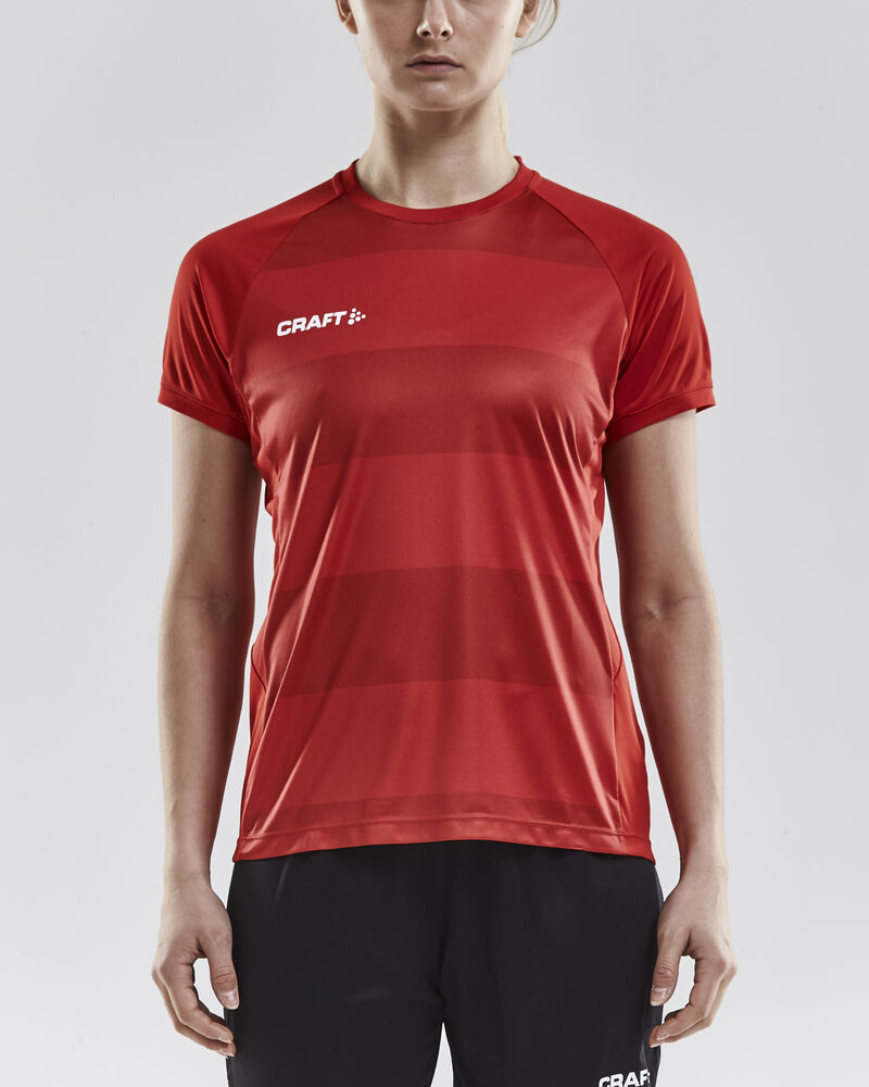 Craft Progress Jersey Graphic W - Bright Red [1430] / XS
