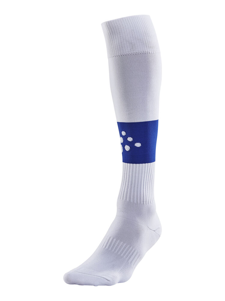 Squad Sock Contrast från Craft i Vit/Royalblå
