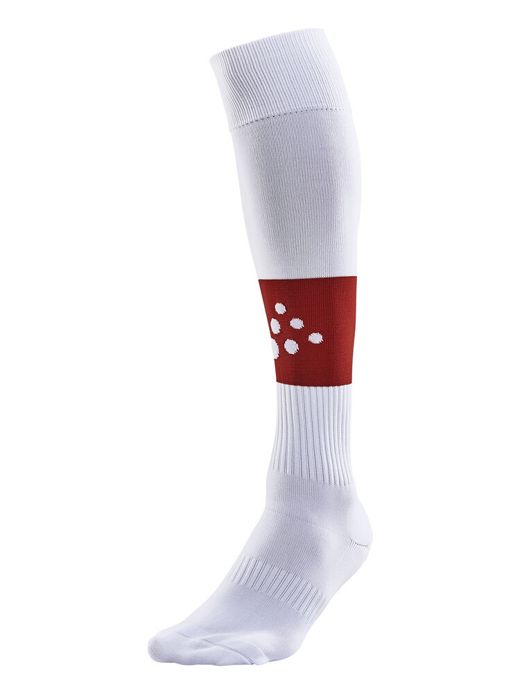 Squad Sock Contrast från Craft i Vit/Bright red
