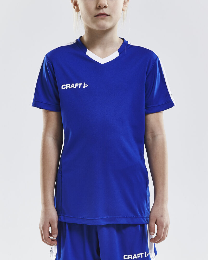 Craft Progress Jersey Contrast Jr - Club Cobolt [1346] / 122/128
