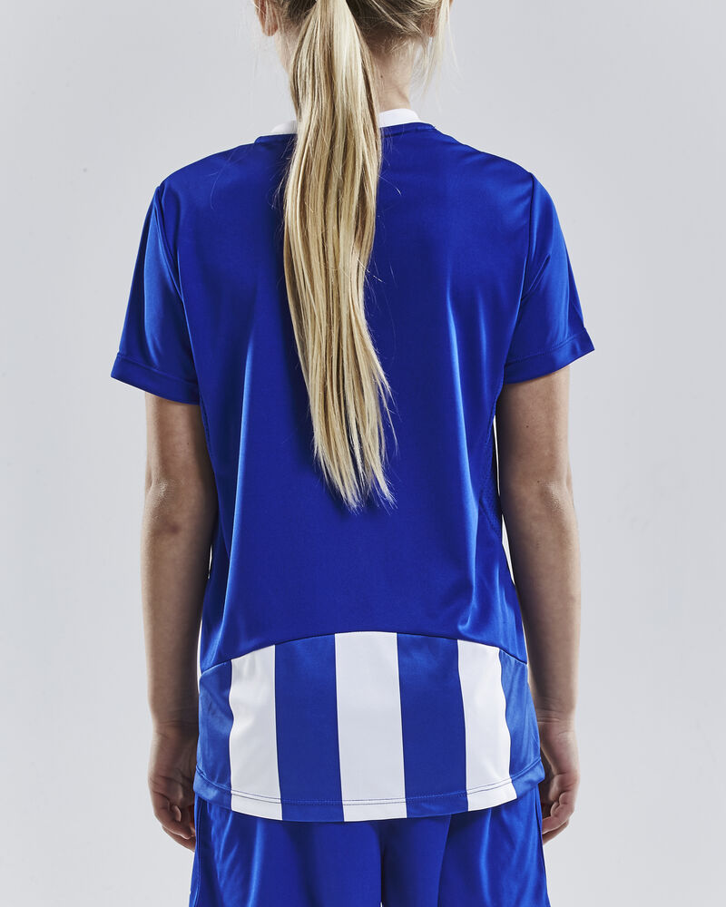 Craft Progress Jersey Stripe Jr - Club Cobolt [1346] / 122/128