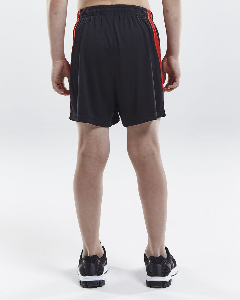 Craft Progress Short Contrast Jr - Black/Bright Red [9430] / 122/128