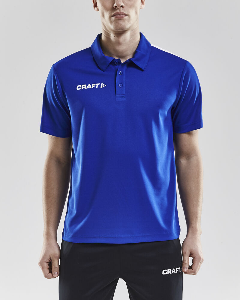 Craft Progress Polo Pique M - Club Cobolt [1346] / XS