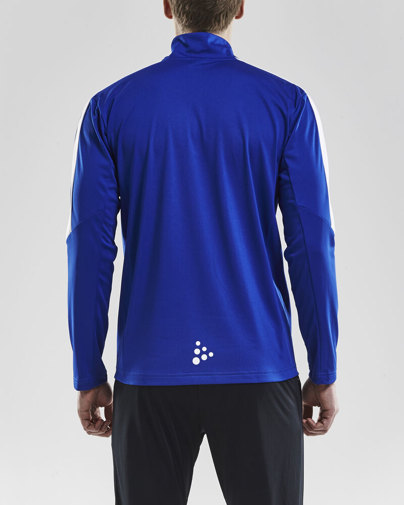 Craft Progress Halfzip Ls Tee M - Club Cobolt [1346] / XS